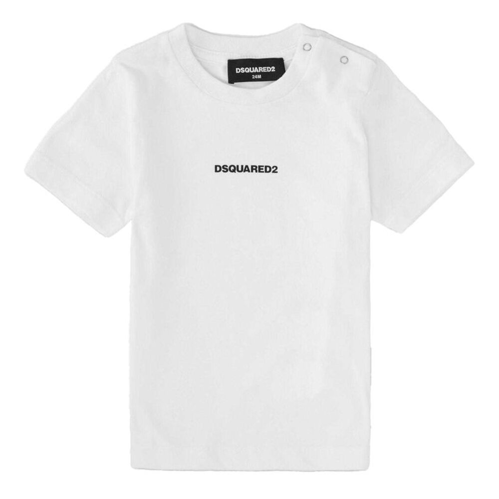 DSquared2 Baby Logo Regular T-Shirt / White